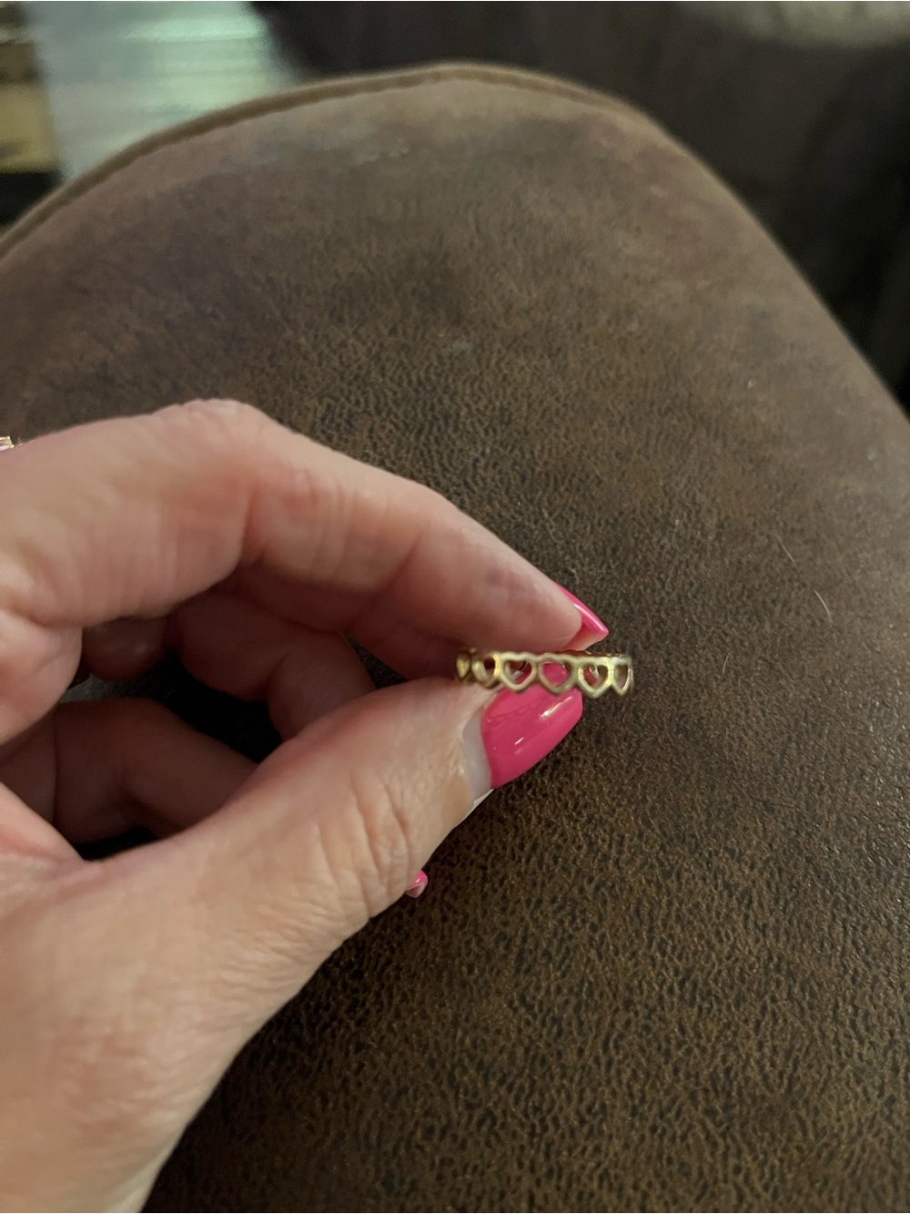James Avery Gold Heart Openwork Ring - Picture 7 of 11